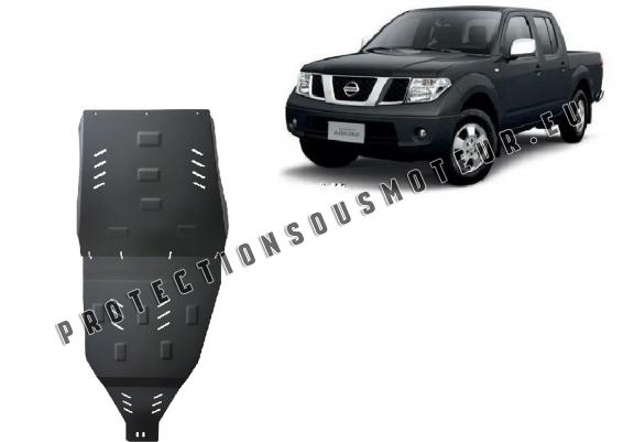 Cache de protection de la boîte de vitesse  Nissan Navara D40