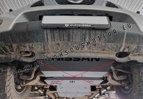Cache de protection de la boîte de vitesse  Nissan Navara D40