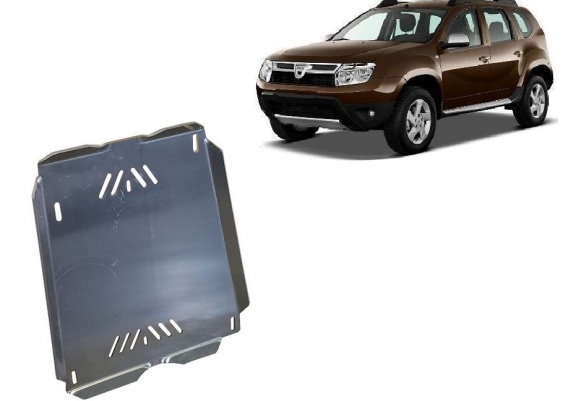 Cache de protection de réservoir Dacia Duster - Aluminium