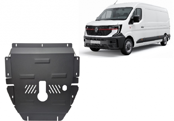 Cache sous moteur et de la boîte de vitesse Renault Master