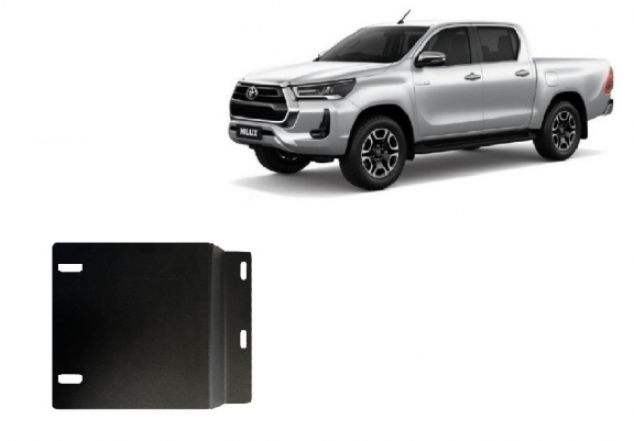Cache de protection capteurs DPF Toyota Hilux
