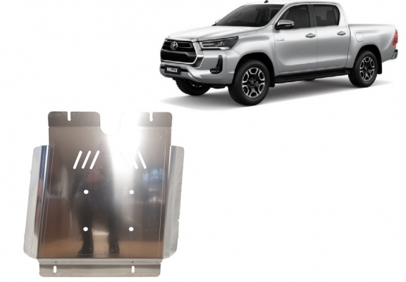 Cache de protection aluminium de la boîte de vitesse Toyota Hilux Invincible