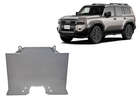 Cache sous moteur Toyota Land Cruiser 250 - Aluminium
