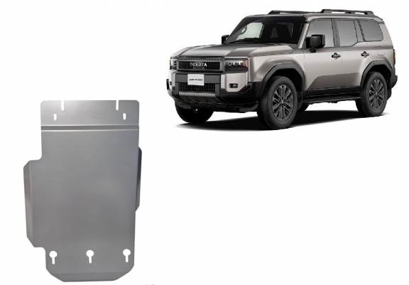 Cache de protection aluminium de la boîte de vitesse Toyota Land Cruiser 250