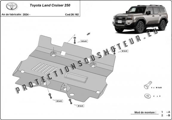 Cache de protection de radiateur Toyota Land Cruiser 250 