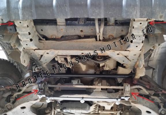 Cache sous moteur et de la radiateur Nissan Pick Up