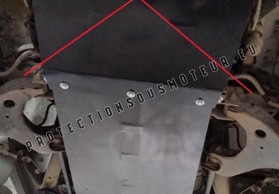 Cache de protection de la boîte de vitesse Nissan Navara D22