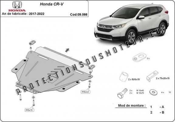 Cache sous moteur et de la boîte de vitesse Honda CR-V Gen 5