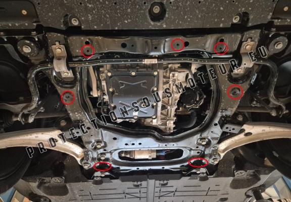 Cache sous moteur et de la boîte de vitesse Renault Megane E-Tech
