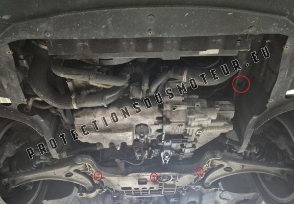 Cache sous moteur et de la boîte de vitesse Volkswagen Sharan - Webasto