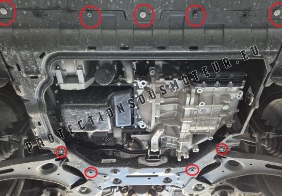 Cache sous moteur et de la radiateur Dfsk Fengon 600