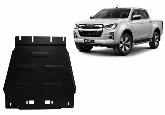 Cache de protection de la boîte de vitesse Isuzu D-Max