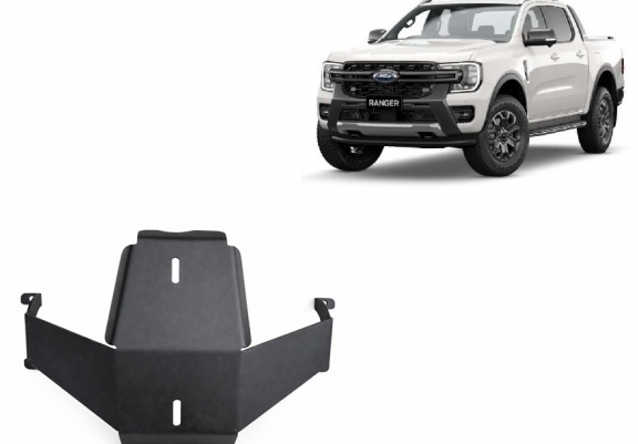 Cache de protection du différentiel Ford Ranger