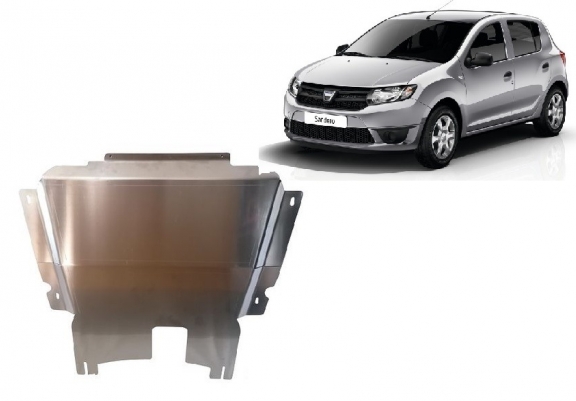 Cache sous moteur et de la boîte de vitesse DACIA  SANDERO 2 - Aluminum