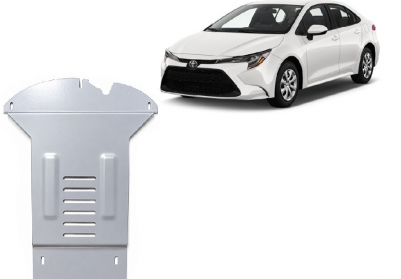 Protection convertisseur catalytique/cat lock  en aluminium Toyota Corolla