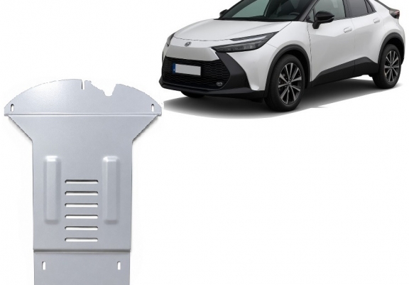 Protection convertisseur catalytique/cat lock  en aluminium Toyota C-HR