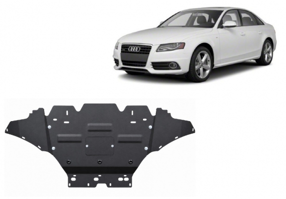 Cache sous moteur et de la radiateur Audi A4 B8 2.0TFSI,2.0Tdi, quatro, 2.7TDI