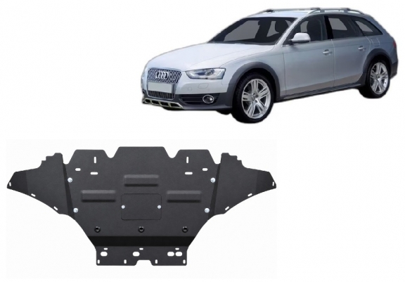Cache sous moteur et de la radiateur Audi A4 B8 All Road