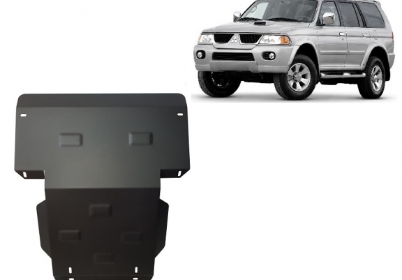 Cache sous moteur et de la radiateur Mitsubishi Pajero Sport 1