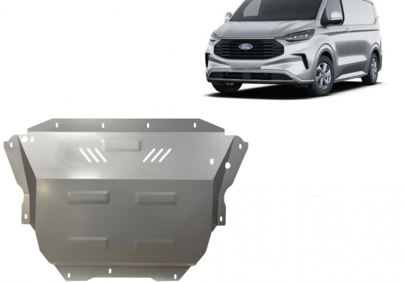 Acier galvanisé cache sous moteur et de la boîte de vitesse Ford Tourneo Custom