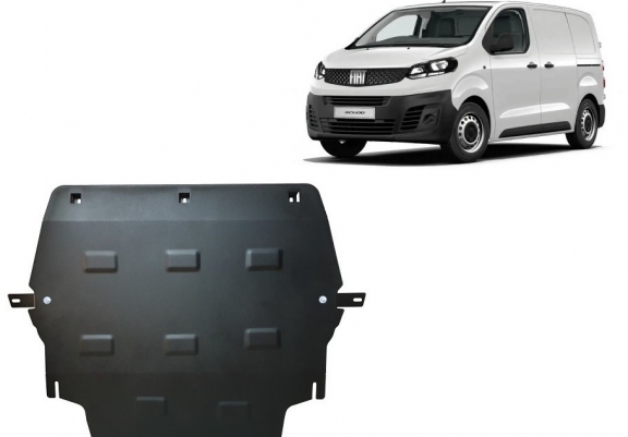 Cache sous moteur et de la boîte de vitesse Fiat Scudo