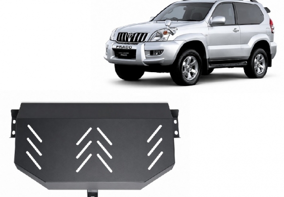 Cache de protection de réservoir Toyota Land Cruiser J120 - uniquement pour le modèle 3 portes 