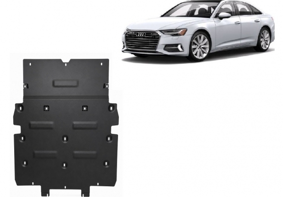 Cache sous moteur et de la radiateur Audi A6