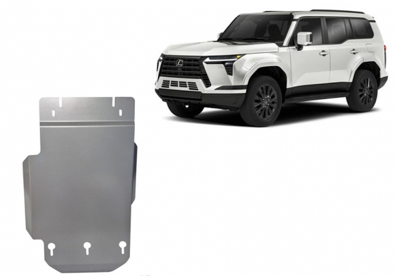 Cache de protection aluminium de la boîte de vitesse Lexus GX
