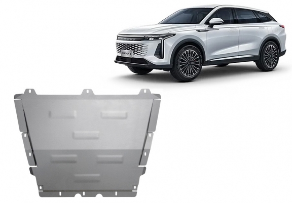 Cache sous moteur et de la boîte de vitesse Omoda 9 Aluminium