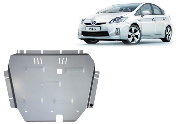 Cache sous moteur et de la boîte de vitesse Toyota Prius Aluminium
