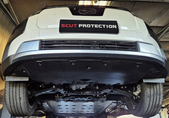 Cache sous moteur et de la boîte de vitesse en aluminium Subaru E-Outback