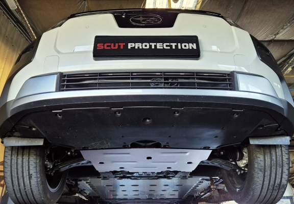 Cache sous moteur et de la boîte de vitesse en aluminium Subaru Uncharted