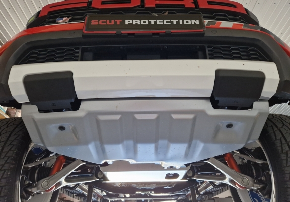 Cache sous moteur Ford Ranger Raptor Aluminium