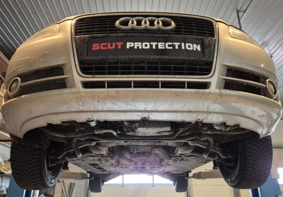 Cache sous moteur et de la radiateur Audi A4 B7