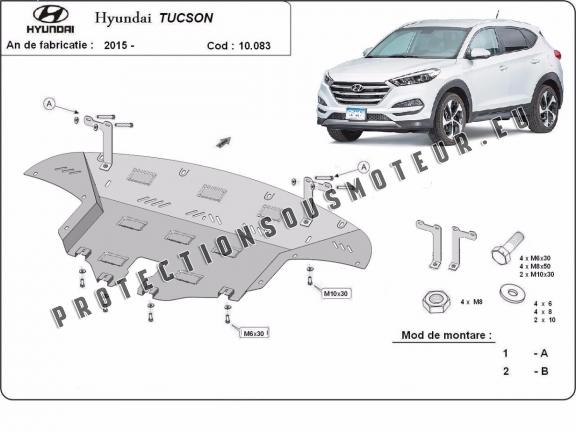 Cache sous moteur et de la boîte de vitesse Hyundai Tucson