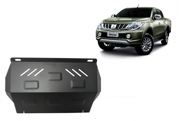 Cache de protection de radiateur Mitsubishi L200