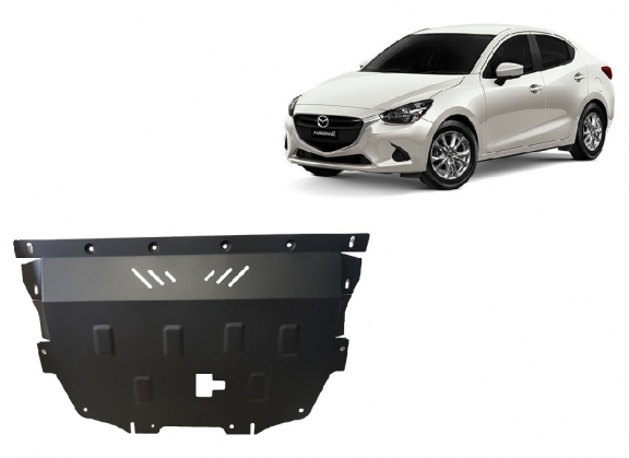 Cache sous moteur et de la boîte de vitesse Mazda 2
