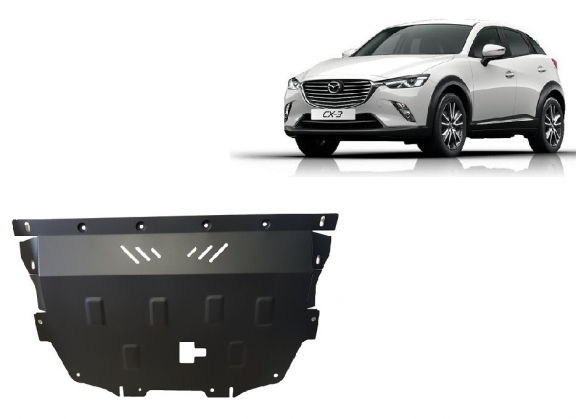 Cache sous moteur et de la boîte de vitesse Mazda CX3