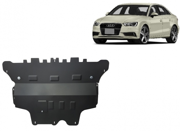 Cache sous moteur et de la boîte de vitesse Audi A3 (8V)