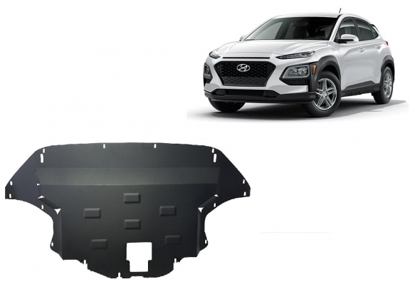 Cache sous moteur et de la boîte de vitesse Hyundai Kona