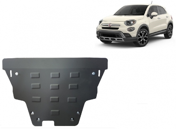 Cache sous moteur et de la boîte de vitesse Fiat 500x
