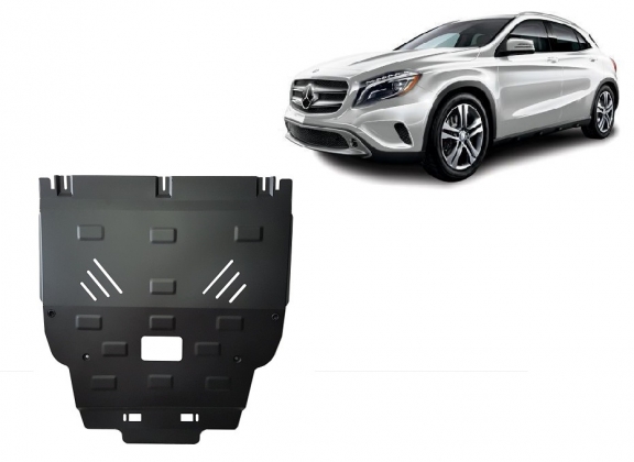 Cache sous moteur et de la boîte de vitesse Mercedes GLA X156