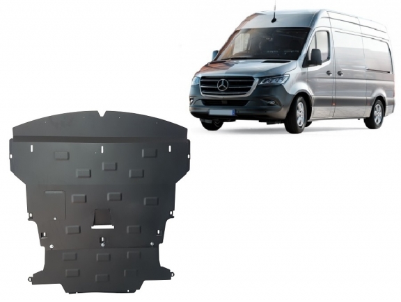 Cache sous moteur et de la boîte de vitesse  Mercedes Sprinter -Traction 