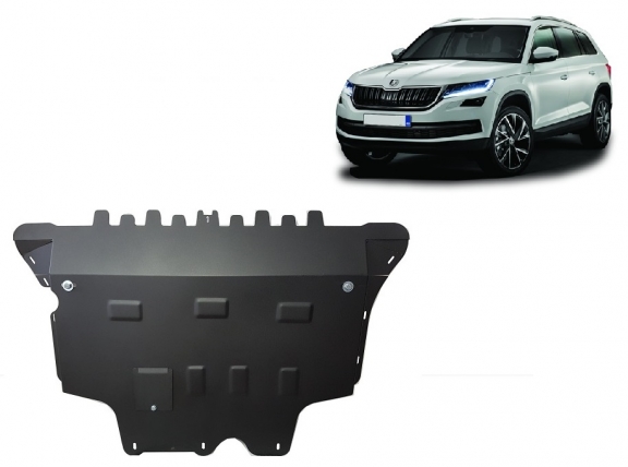 Cache sous moteur et de la boîte de vitesse Skoda Kodiaq