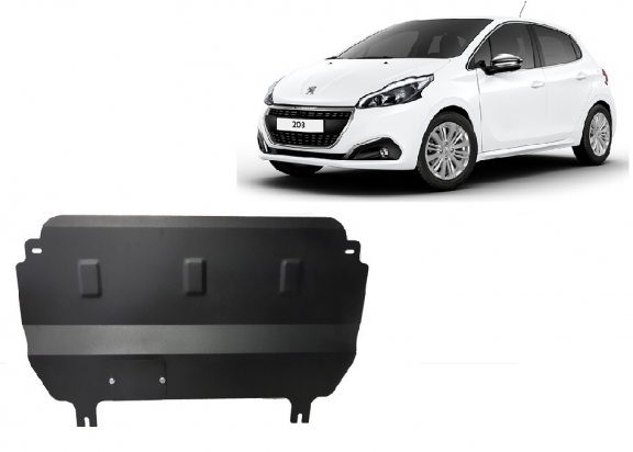 Cache sous moteur et de la boîte de vitesse Peugeot 208