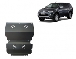 Cache sous moteur et de la radiateur Mitsubishi Pajero Sport 2