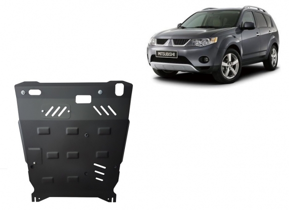 Cache sous moteur et de la boîte de vitesse Mitsubishi Outlander