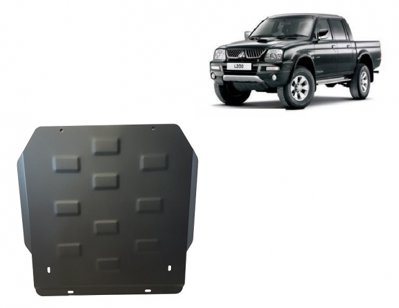 Cache de protection de la boîte de vitesse et de la différentiel Mitsubishi L 200 