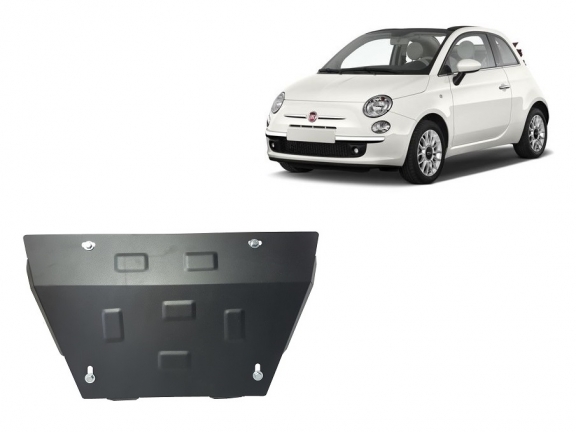 Cache sous moteur et de la boîte de vitesse Fiat 500