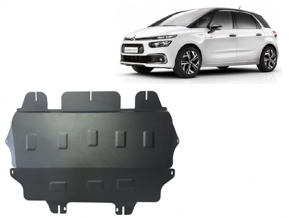 Cache sous moteur et de la boîte de vitesse Citroen C4 Picasso